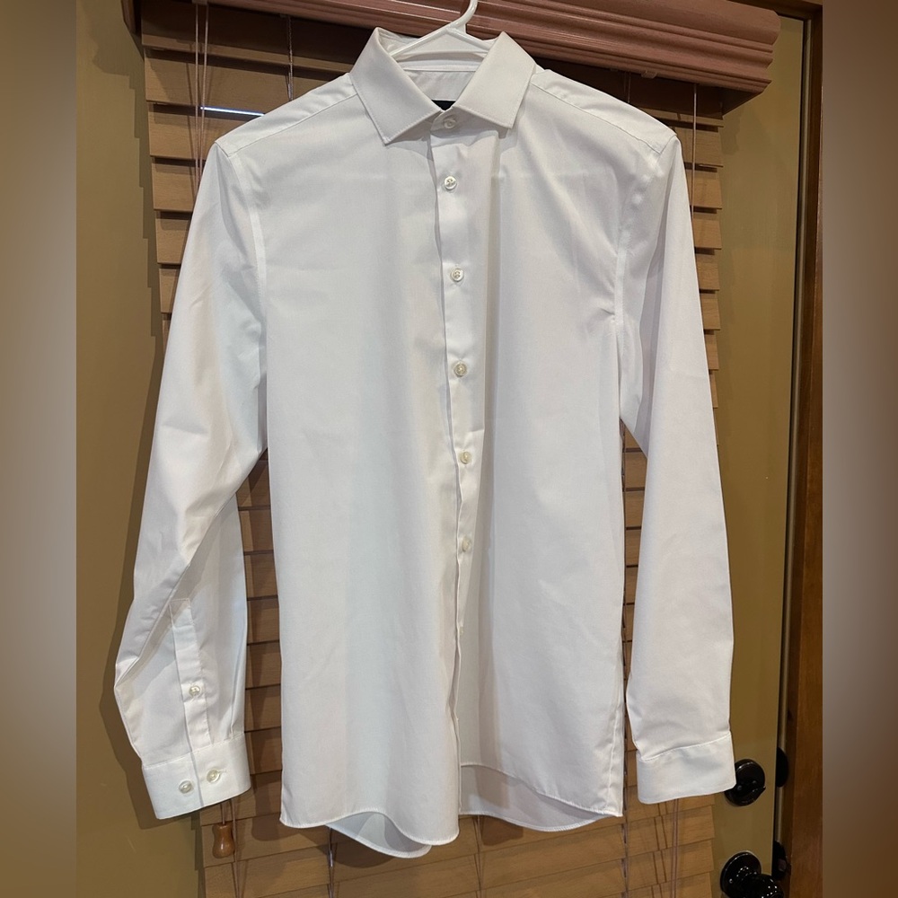 Classic White Men's Shirt